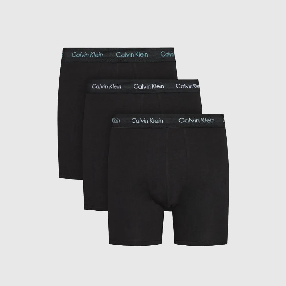3 Pack Boxer Briefs - Black