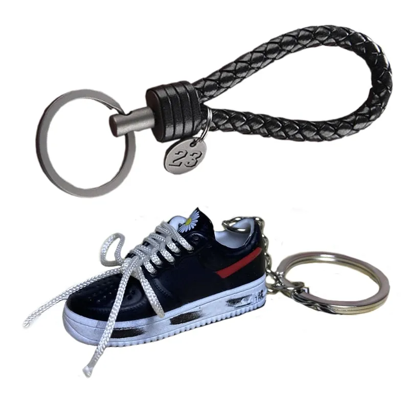 3D Mini Sneakers Keychain AF1