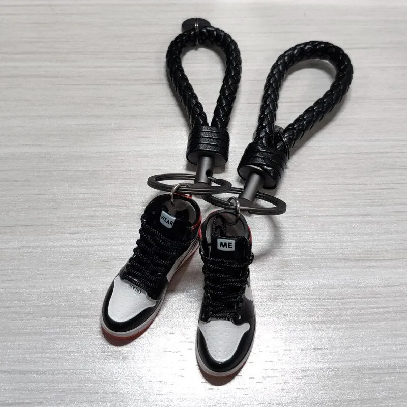3D Mini Sneakers Keychain AJ1