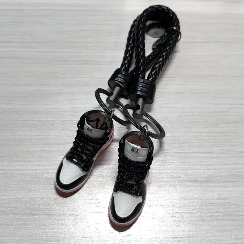 3D Mini Sneakers Keychain AJ1