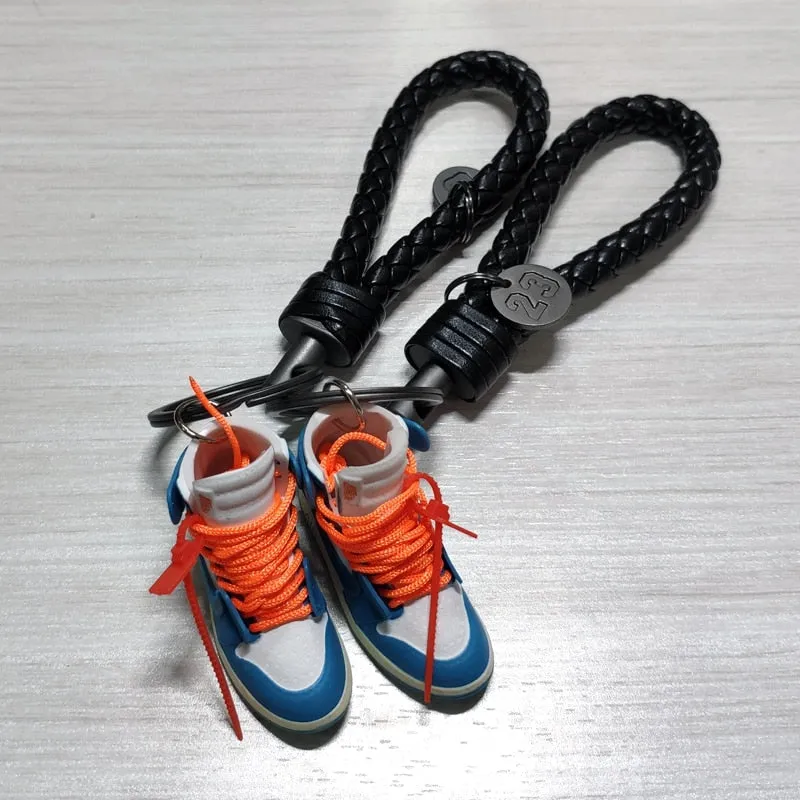 3D Mini Sneakers Keychain AJ1