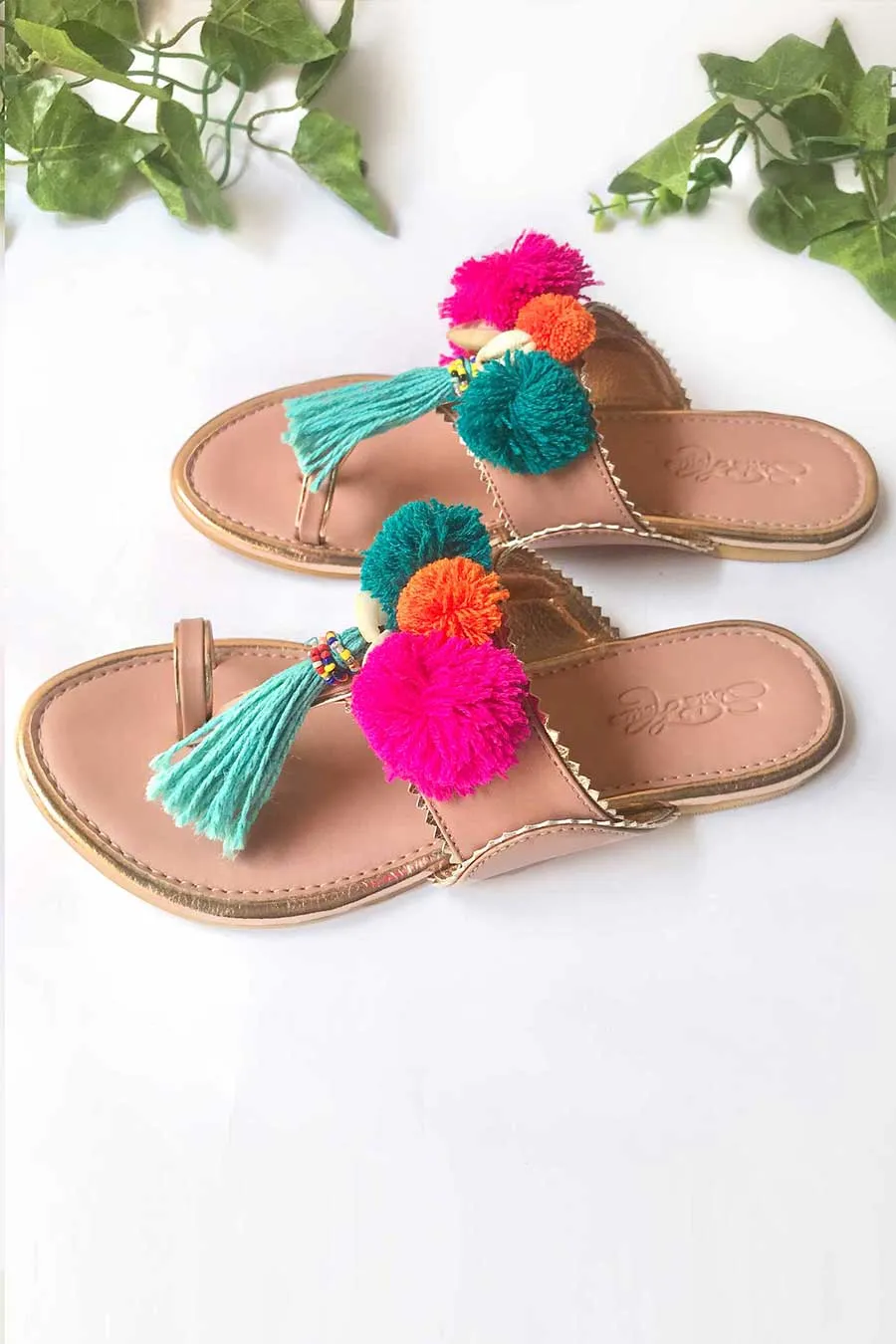 Boho Pink Kolhapuri