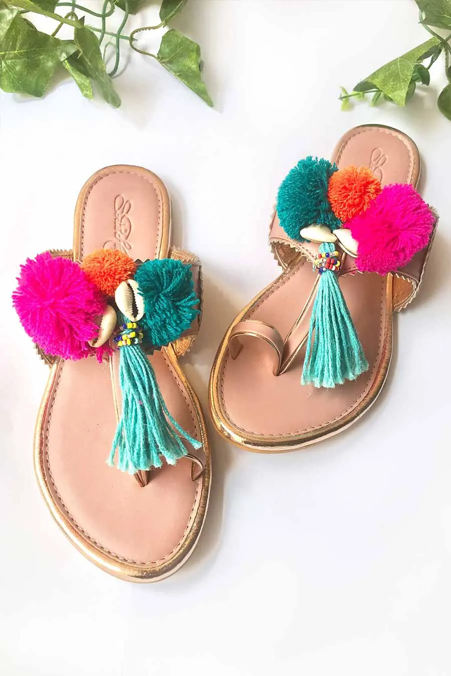 Boho Pink Kolhapuri