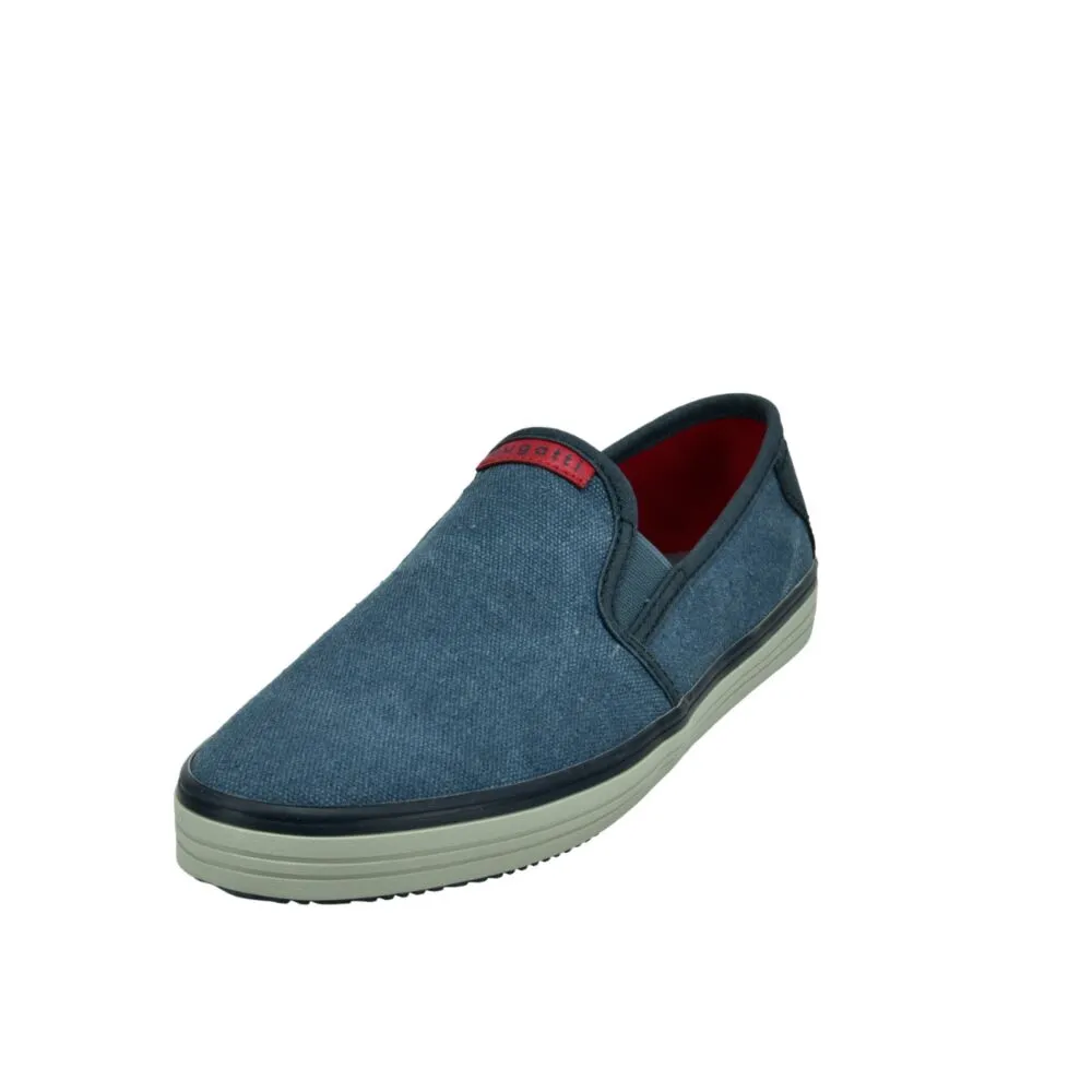 Bugatti -  Alfa Slip On , Bobby, Blue (41 & 44 Only)