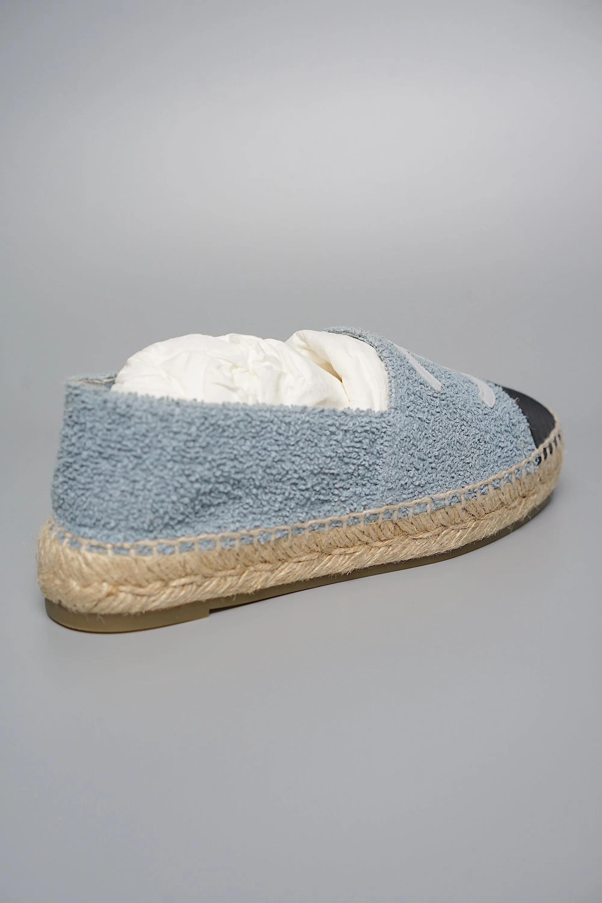 Chanel Terry Cloth CC Espadrilles in 35 (Brand New)