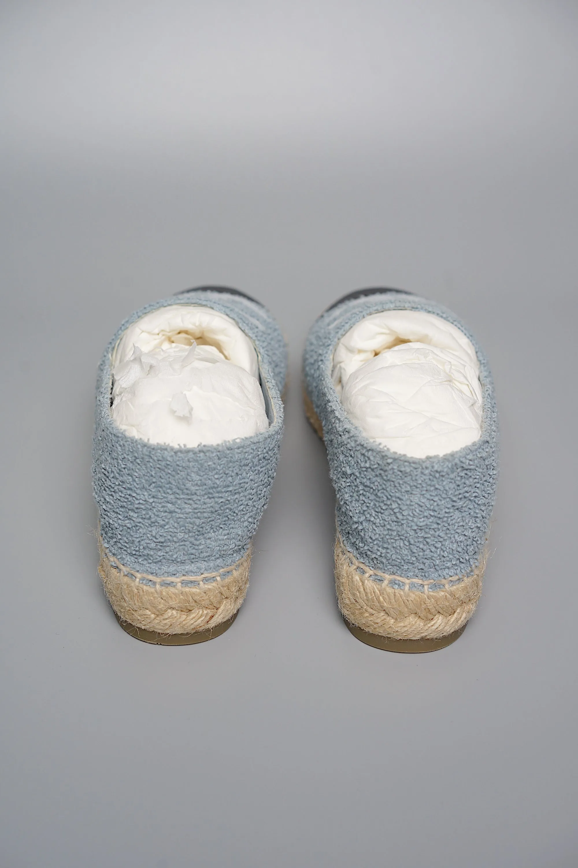 Chanel Terry Cloth CC Espadrilles in 35 (Brand New)