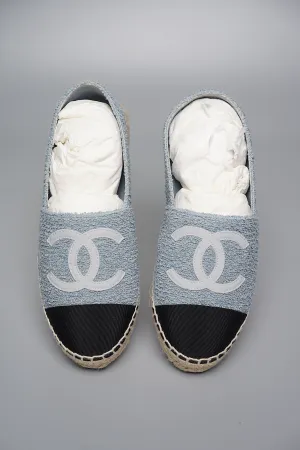 Chanel Terry Cloth CC Espadrilles in 35 (Brand New)