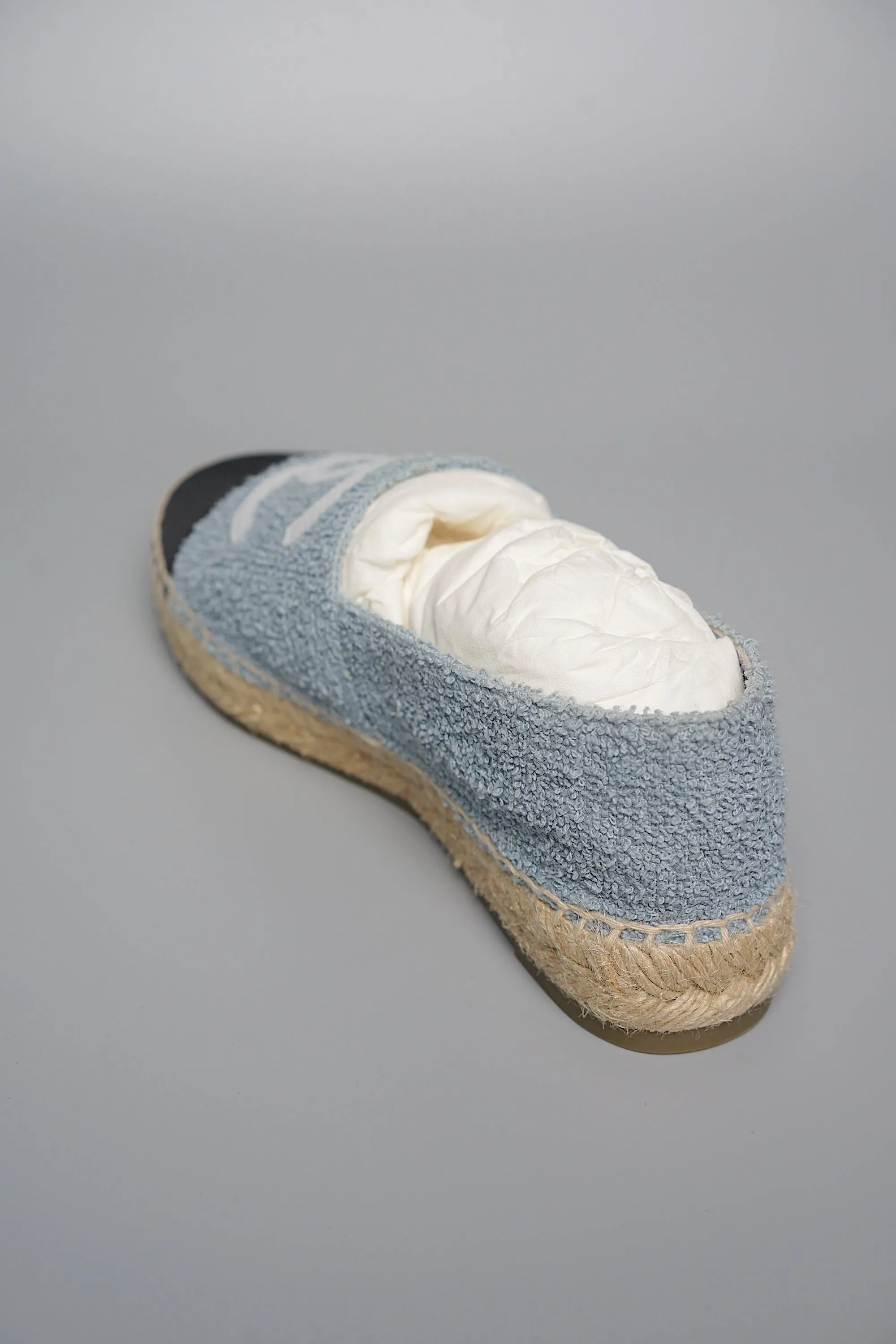 Chanel Terry Cloth CC Espadrilles in 35 (Brand New)