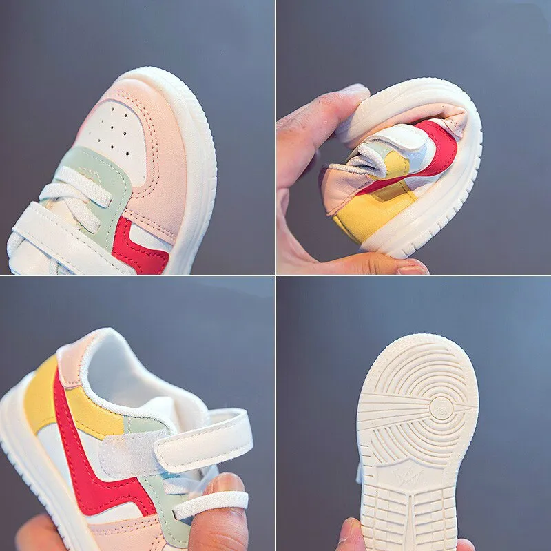 Children Casual Shoes Sneakers Leather Flats Soft Shoes