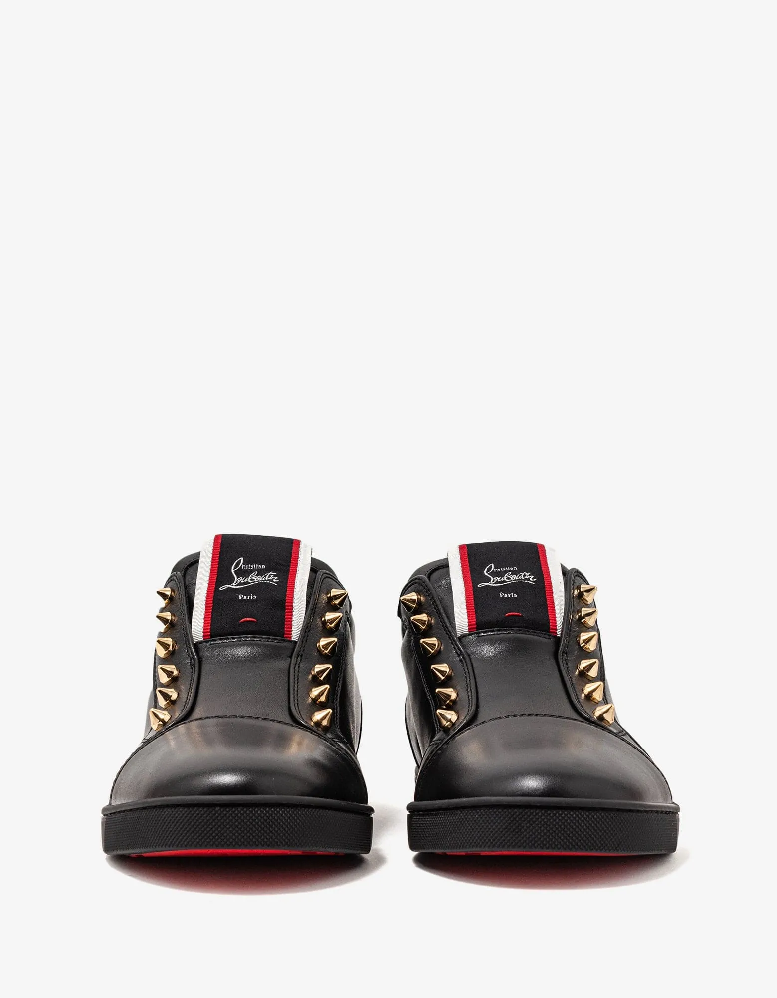 Christian Louboutin F.A.V Fique A Vontade Black Trainers