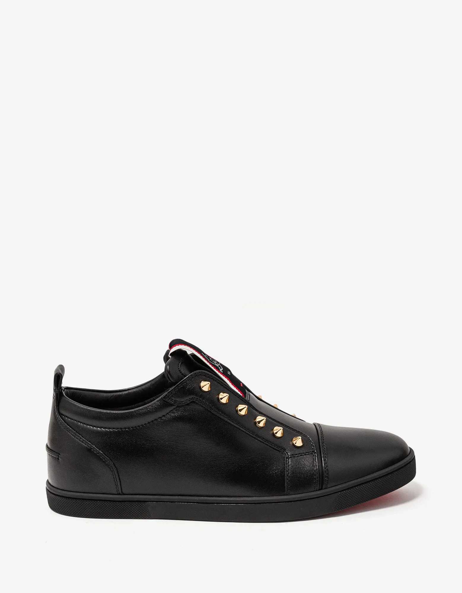 Christian Louboutin F.A.V Fique A Vontade Black Trainers