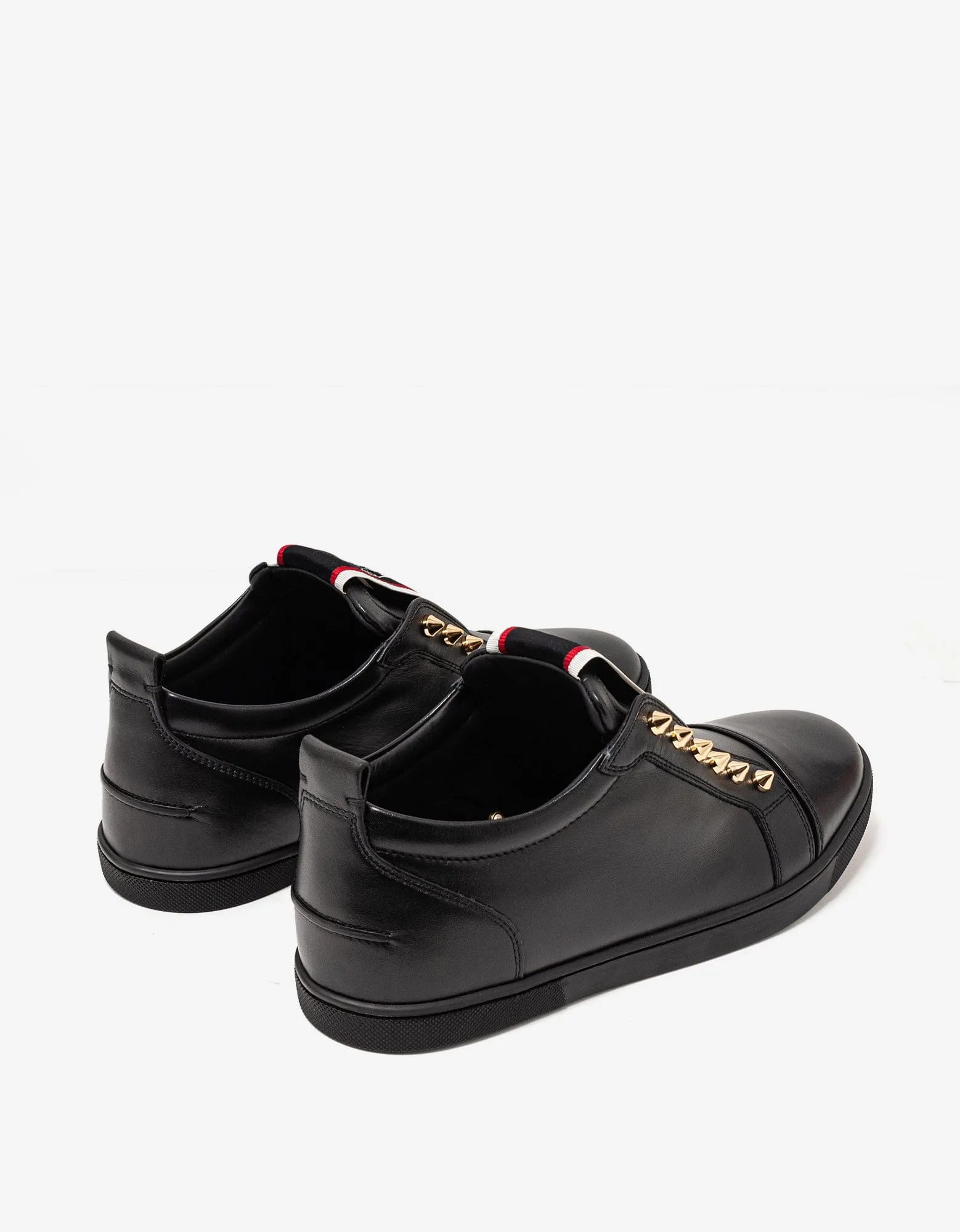 Christian Louboutin F.A.V Fique A Vontade Black Trainers