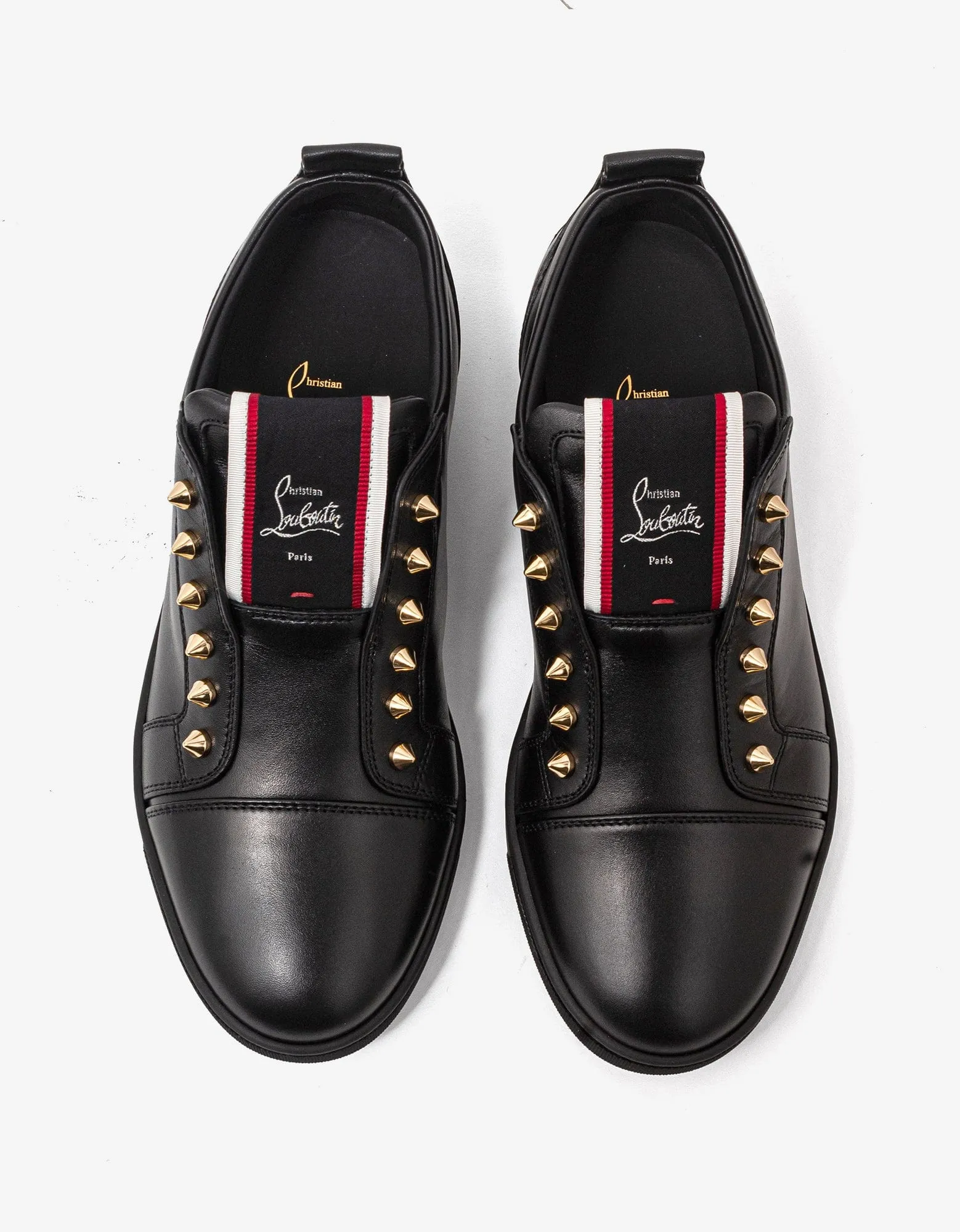 Christian Louboutin F.A.V Fique A Vontade Black Trainers