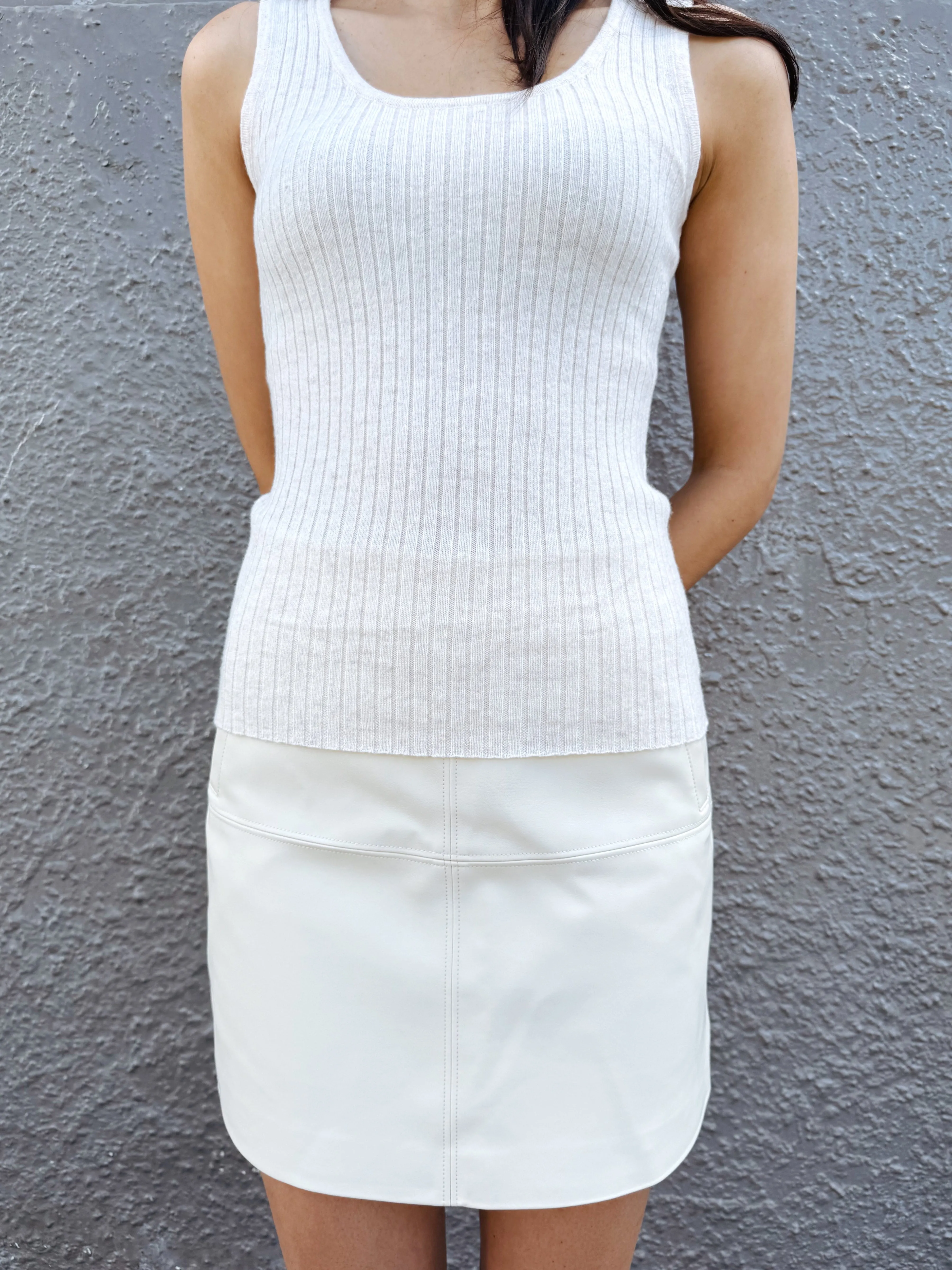 Emili Mini Skirt | Bone