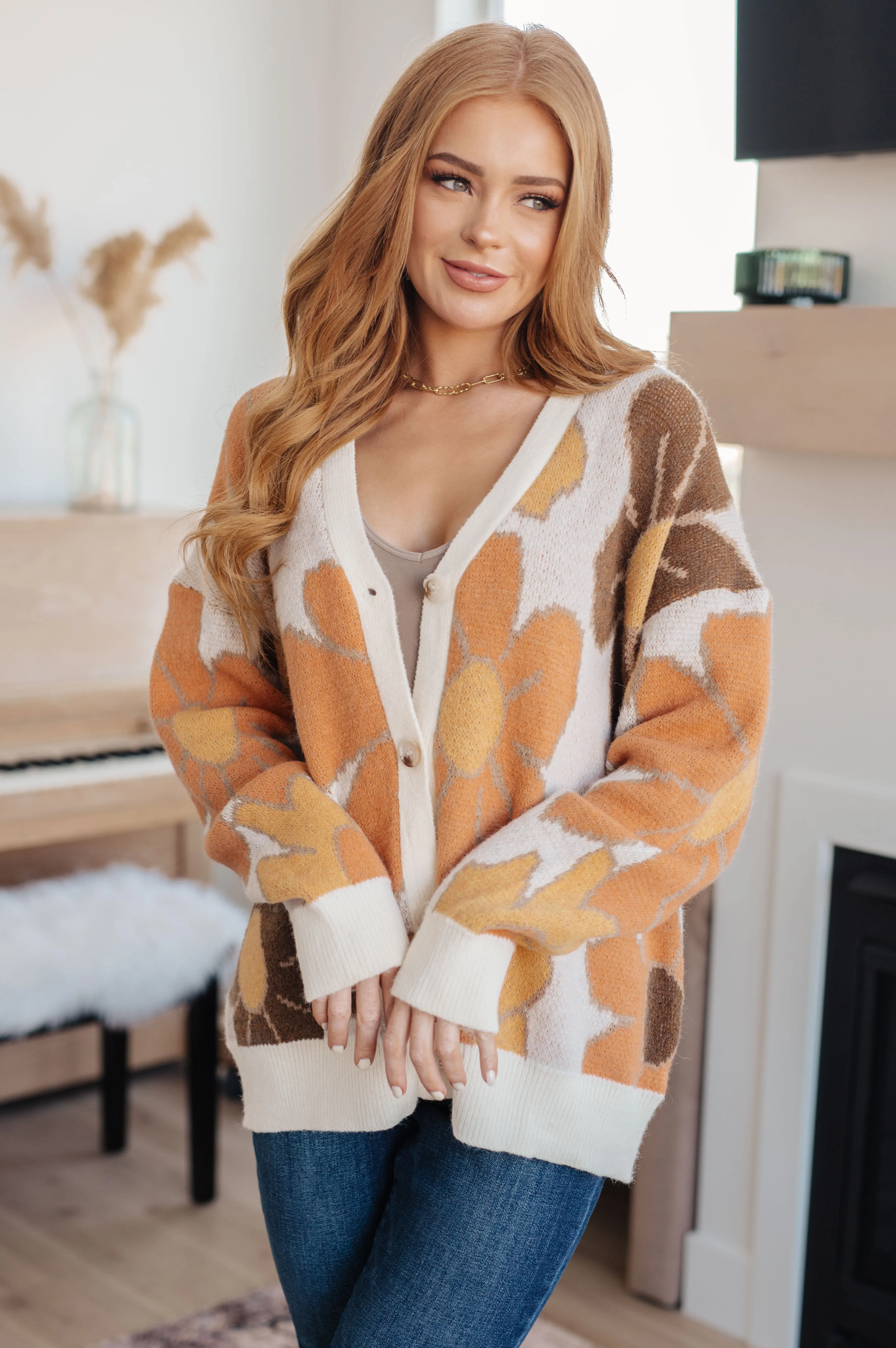 Exquisitely Mod Floral Cardigan (Online Exclusive)