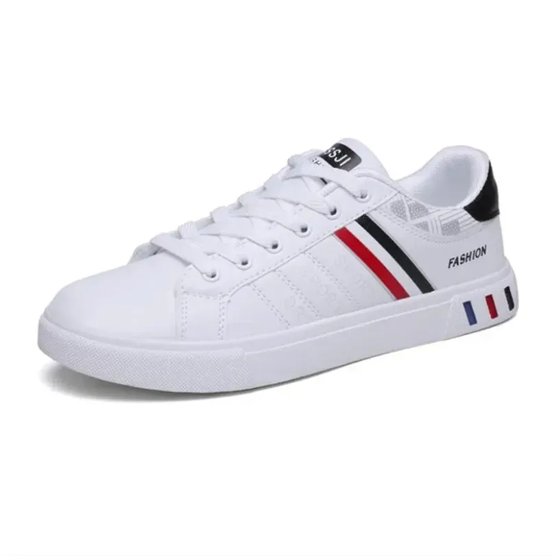 Fashion Sneakers Men Vulcanize Shoes Chunky Flat Comfortable Spring Autumn Platform Mens Shoes Sports Casual  White Shoes