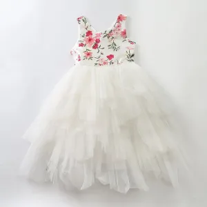 Floral Tulle Dress