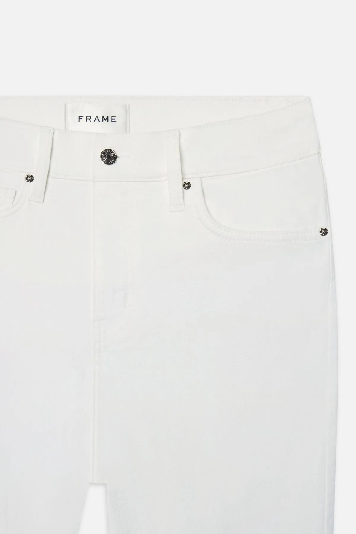 Frame Denim Le Slim Palazzo - White