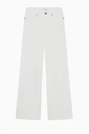 Frame Denim Le Slim Palazzo - White
