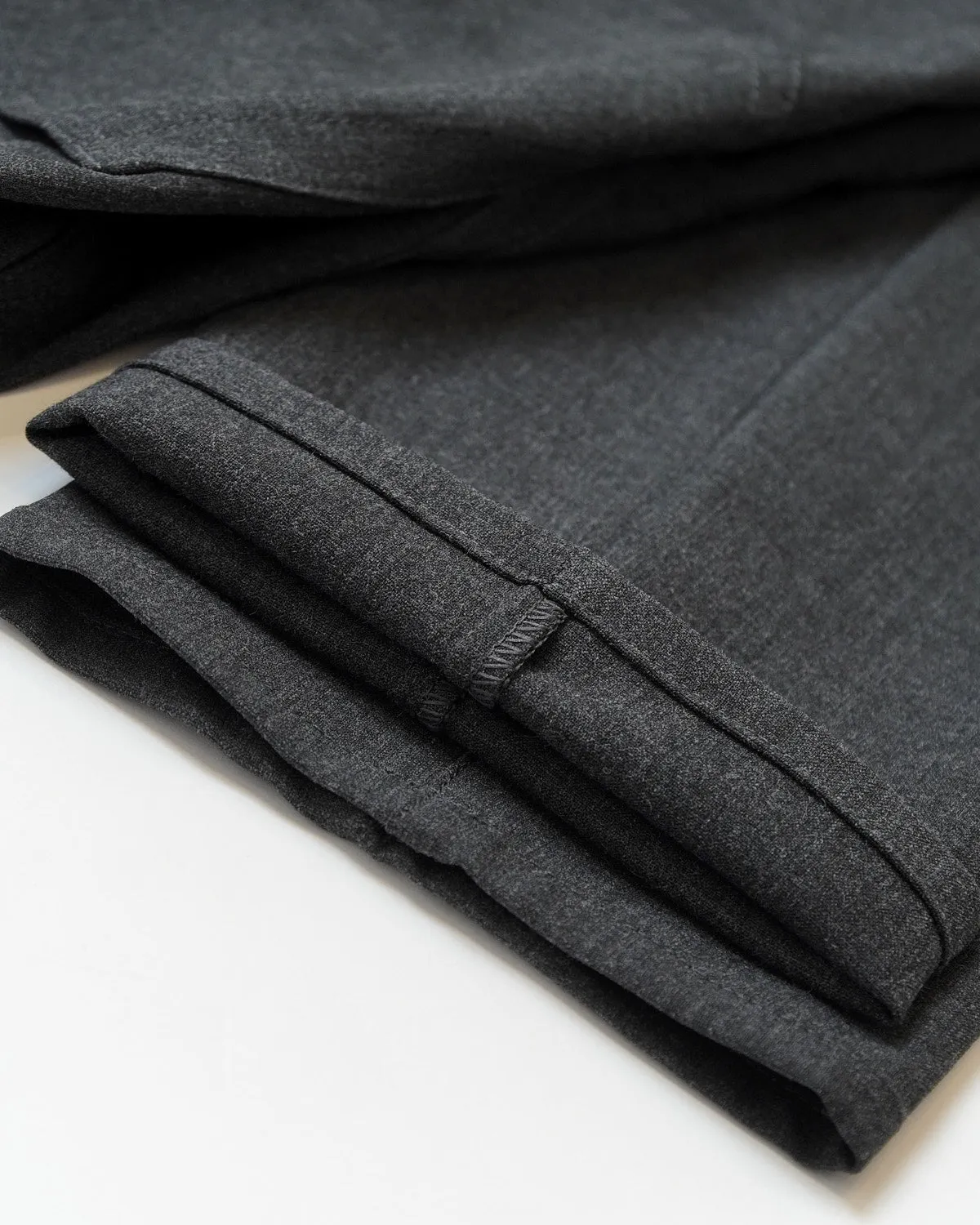 Grey 'Pipe' Regular Slim Fit Ceramica 5 Pocket Tech Dress Pants
