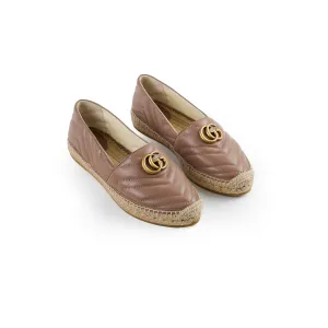 Gucci Marmont Espadrilles Dusty Pink Size 40