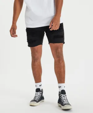 Hell Cat Shorts Jet Black