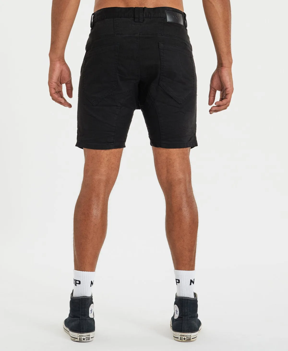 Hell Cat Shorts Jet Black