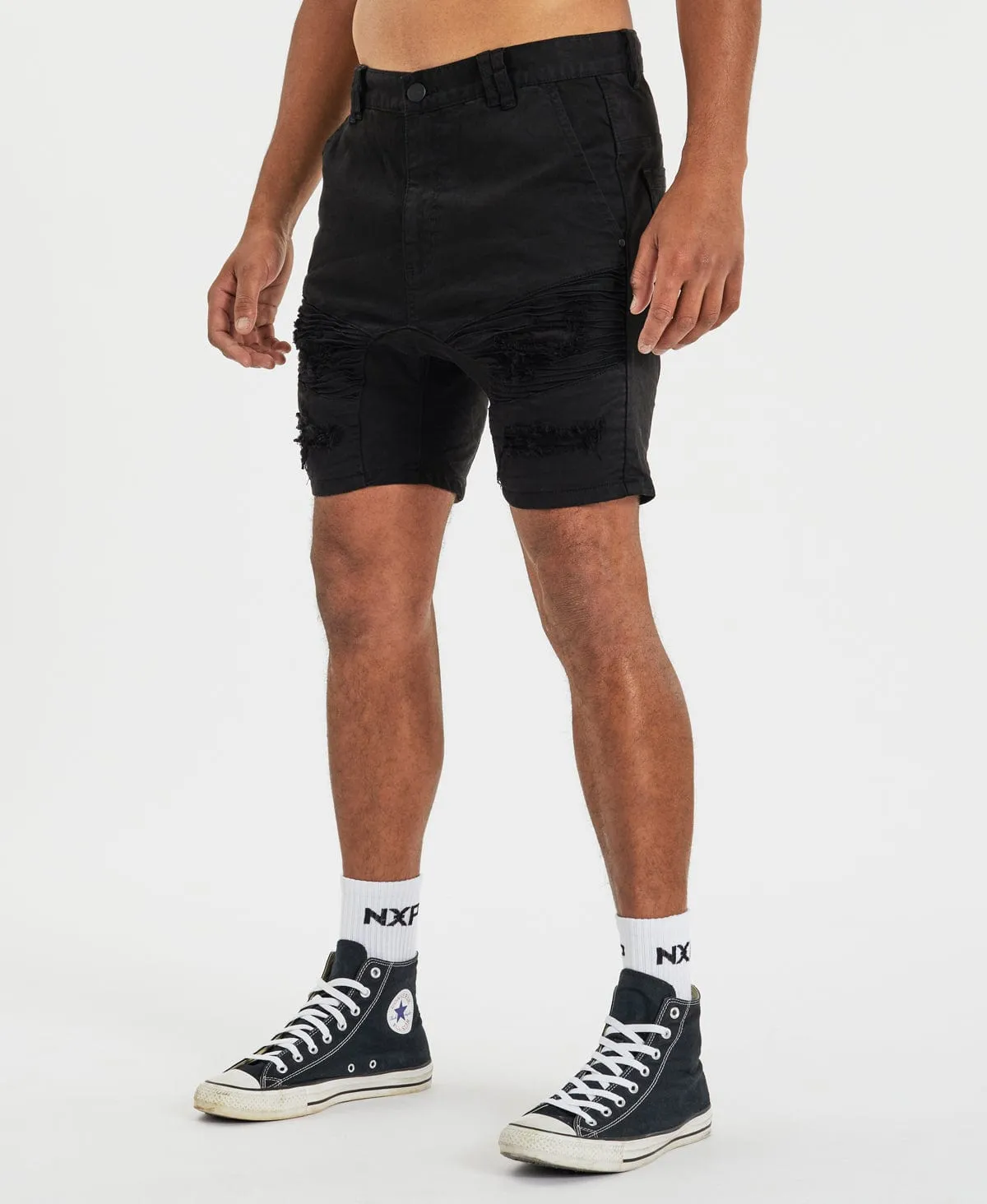 Hell Cat Shorts Jet Black