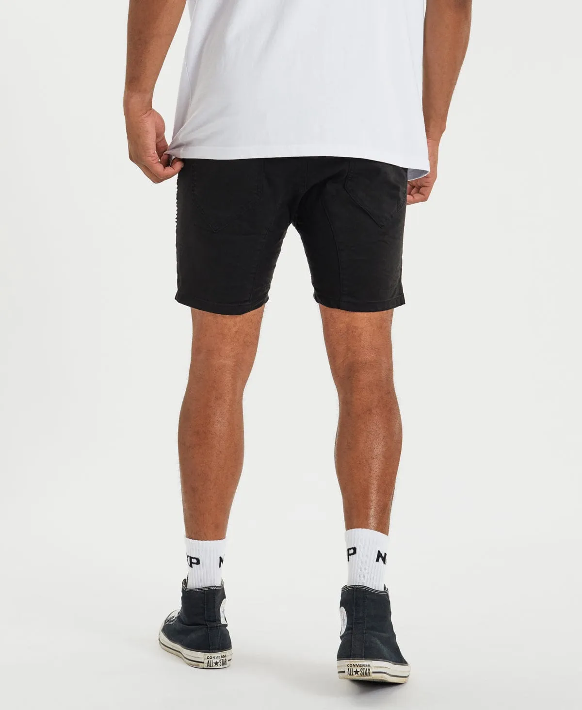 Hell Cat Shorts Jet Black
