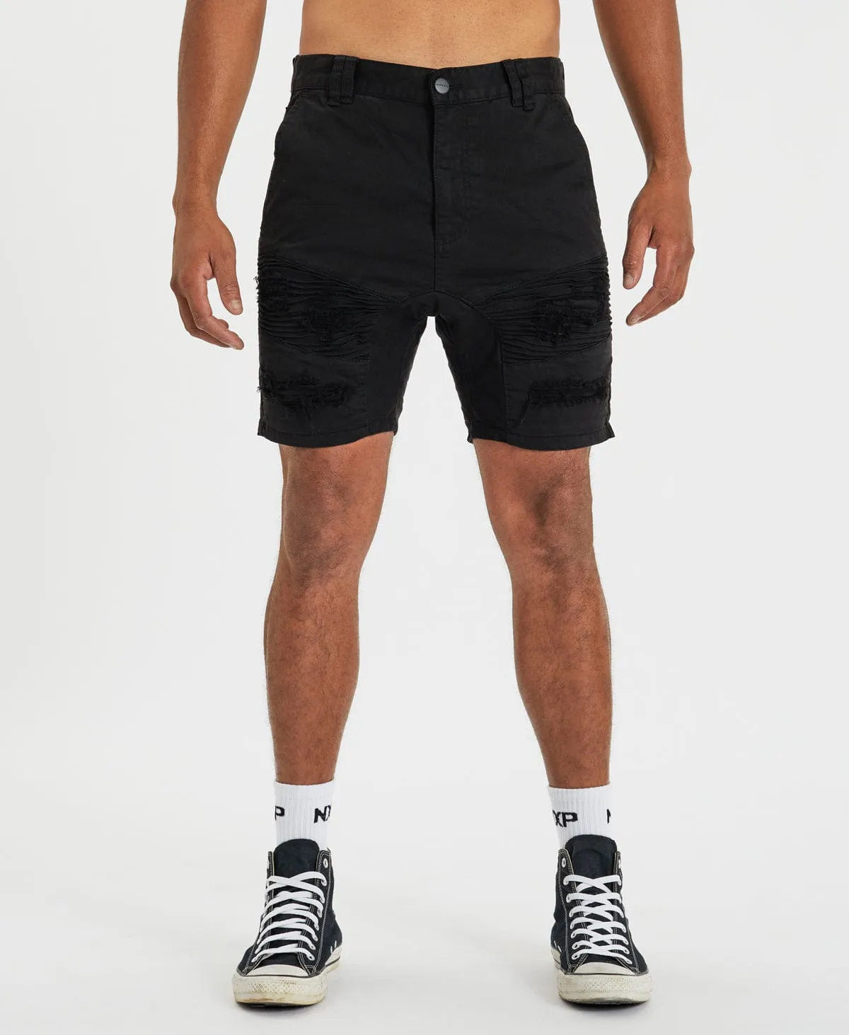 Hell Cat Shorts Jet Black