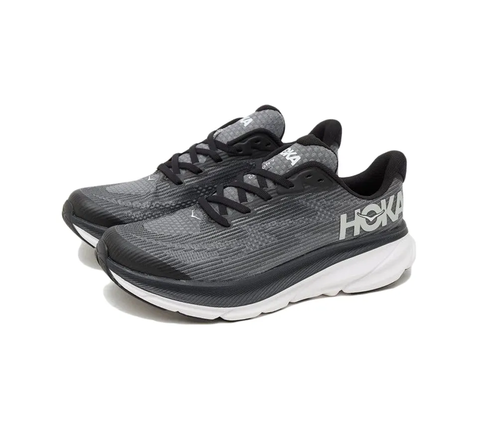 Hoka Clifton 9 Youth Trainers Black UK 3-6