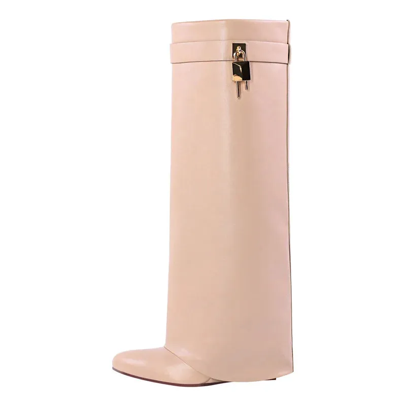 Icon Lock Knee High Boot