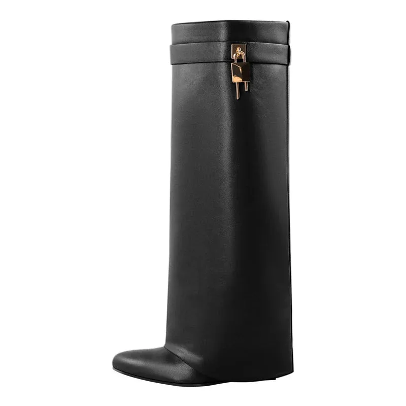 Icon Lock Knee High Boot