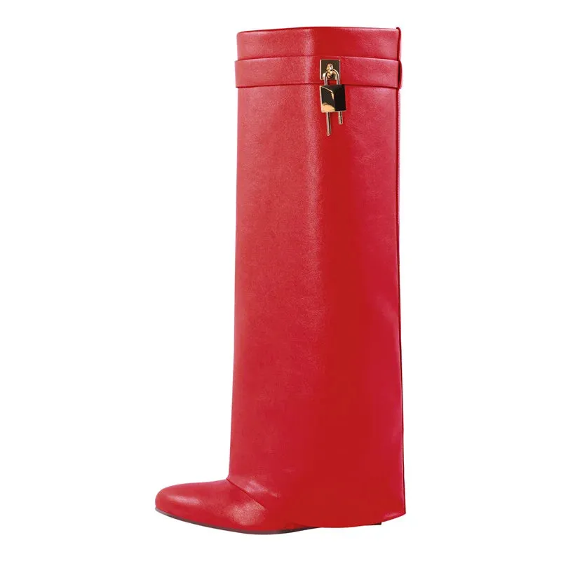 Icon Lock Knee High Boot
