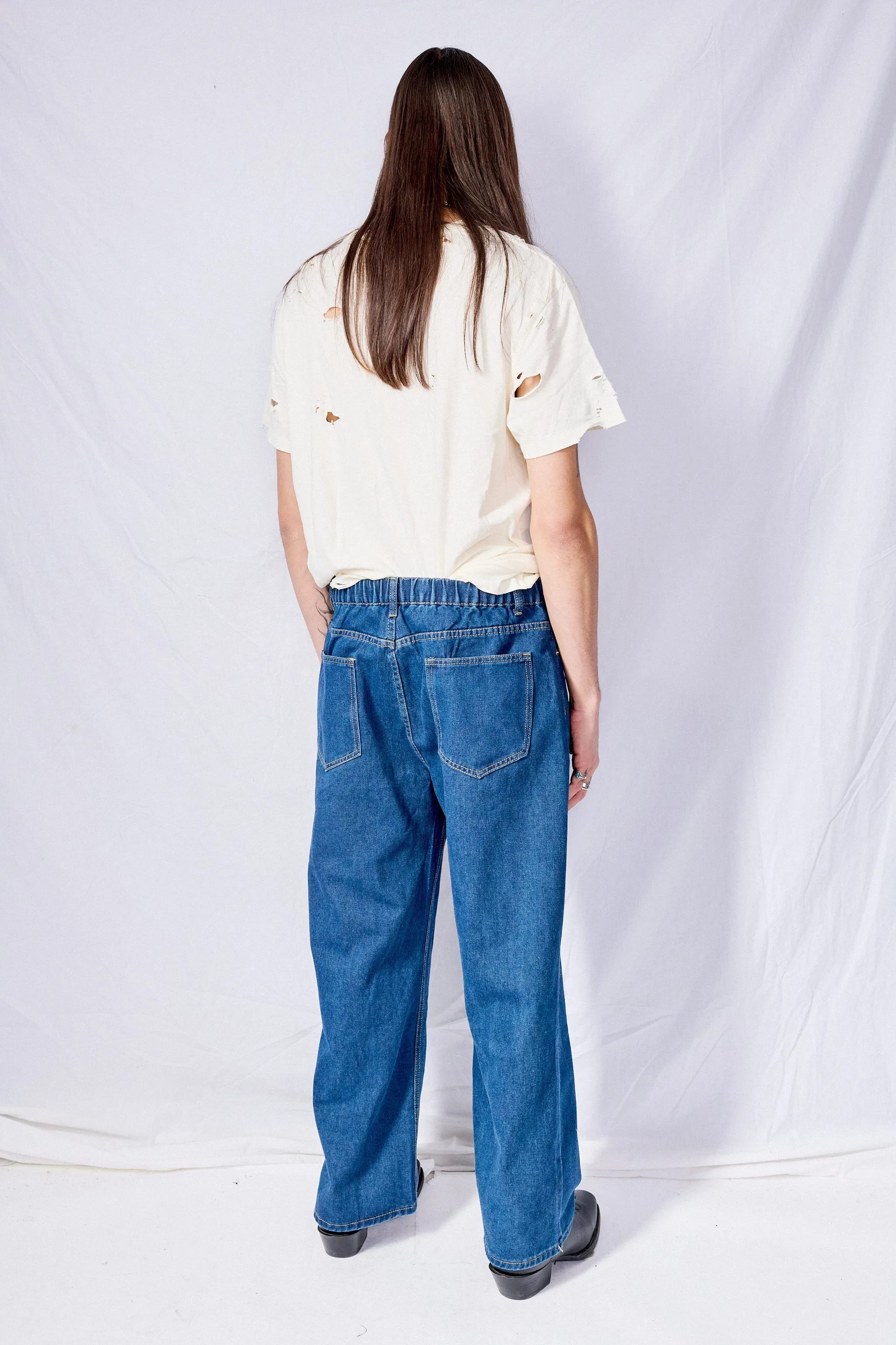 Indigo Loose Jeans