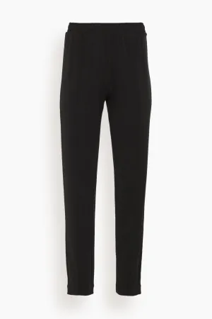 Jersey Trouser in Black