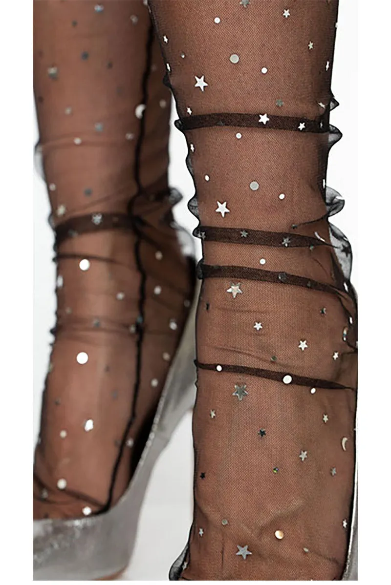 Leg Avenue Nightfall Sheer Socks 3047