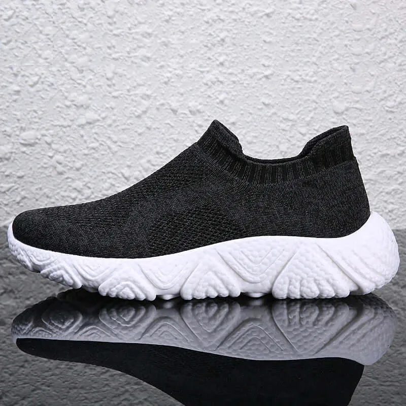 Lightweight Mesh Slip-On Trainers