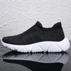 Lightweight Mesh Slip-On Trainers