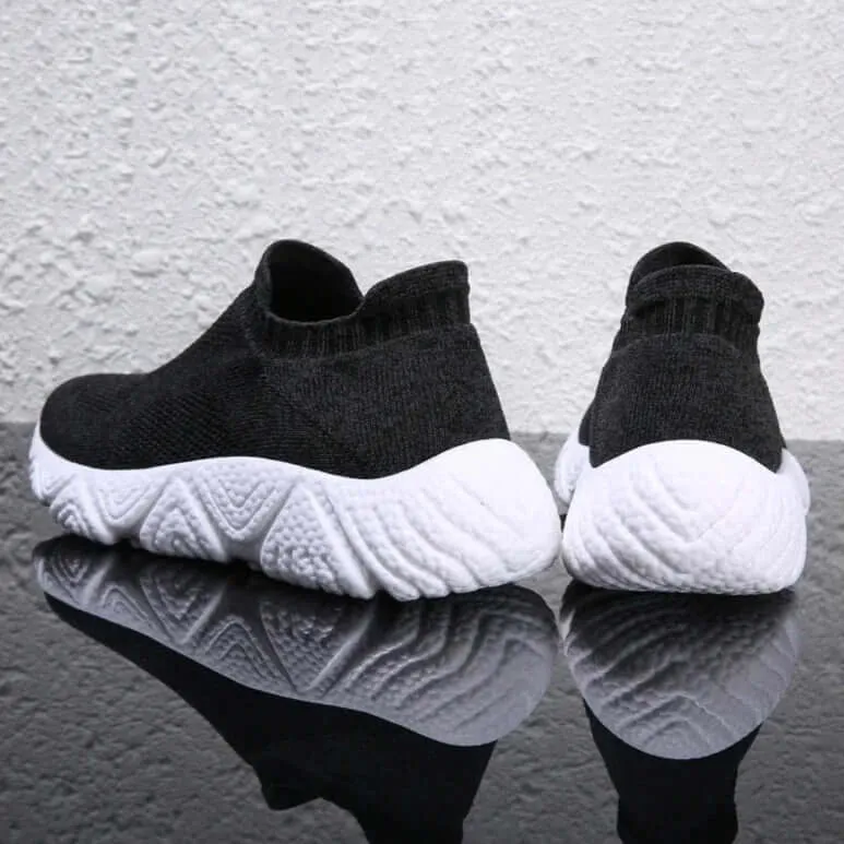 Lightweight Mesh Slip-On Trainers