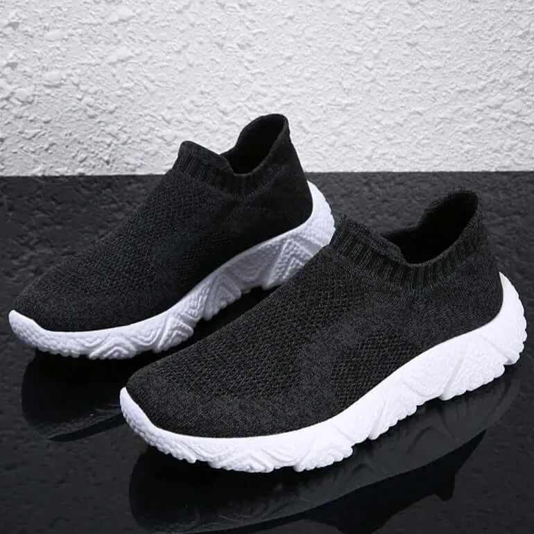 Lightweight Mesh Slip-On Trainers