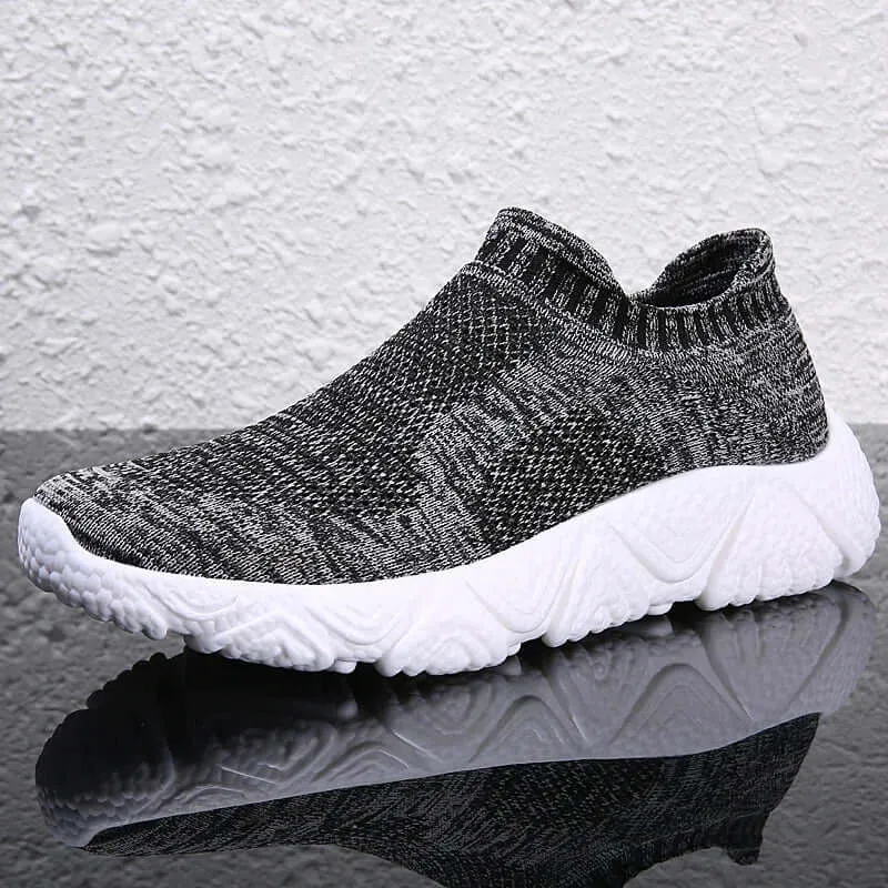 Lightweight Mesh Slip-On Trainers