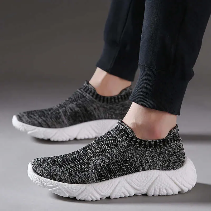 Lightweight Mesh Slip-On Trainers