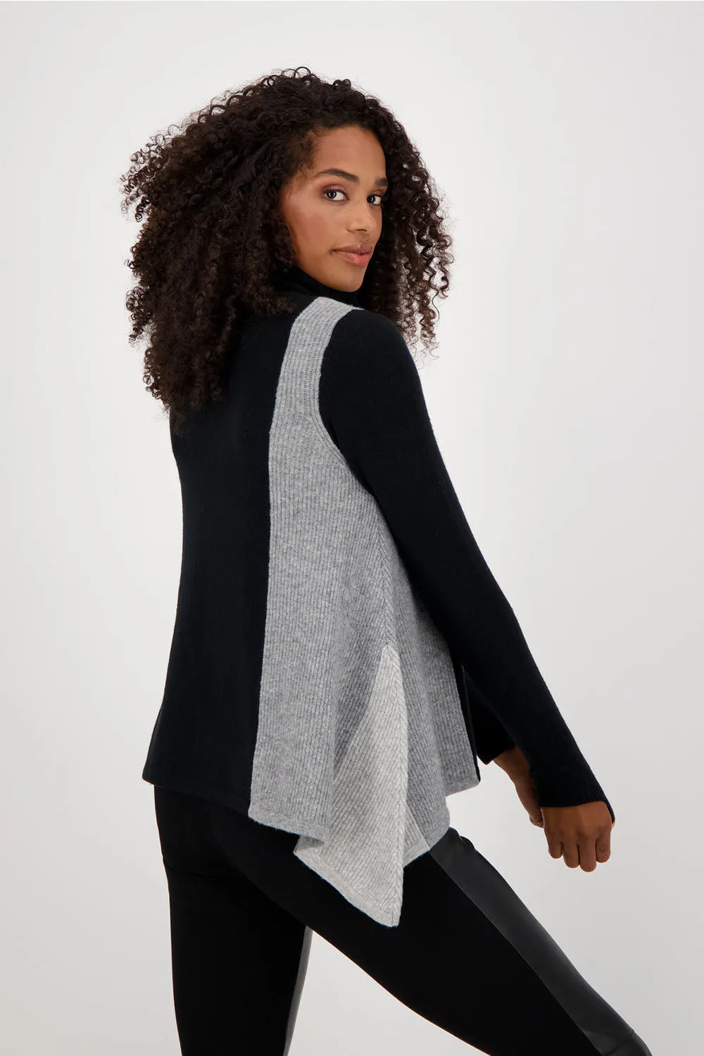 Monari Roll Neck Poncho M805971