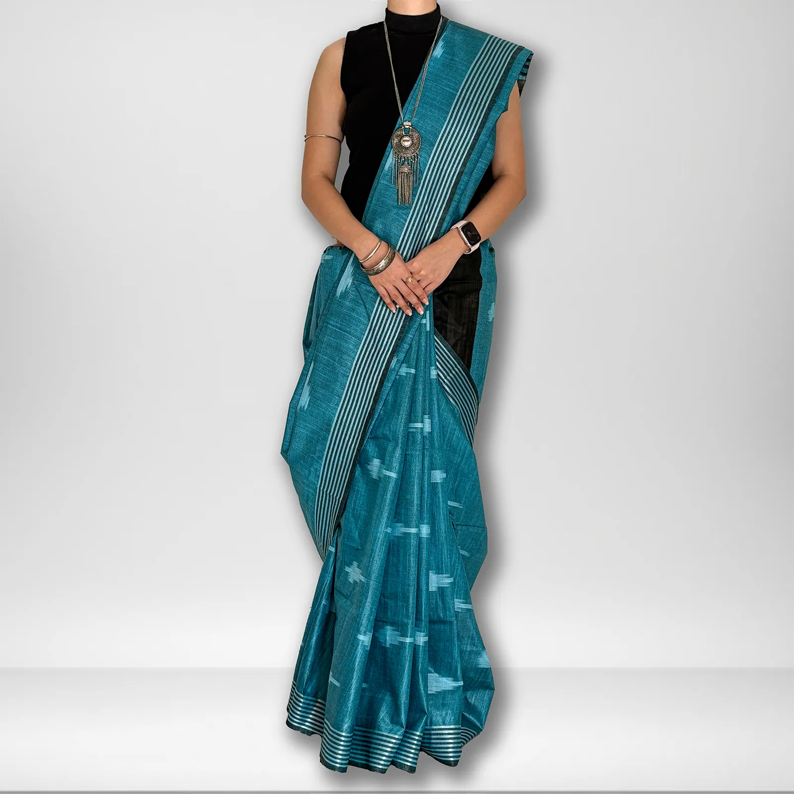 Neel | Ikat Saree