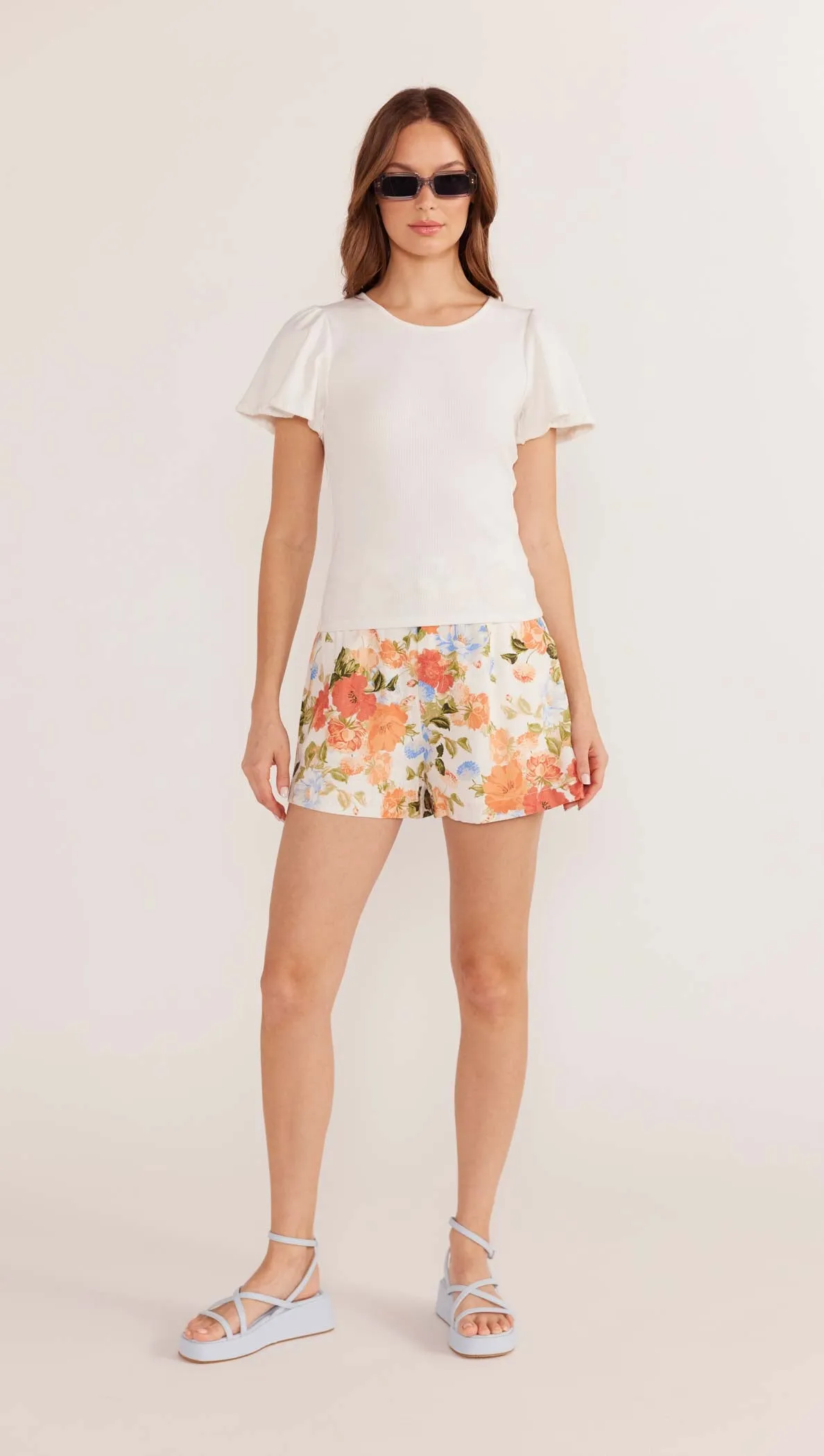 Odette Flutter Sleeve Tee