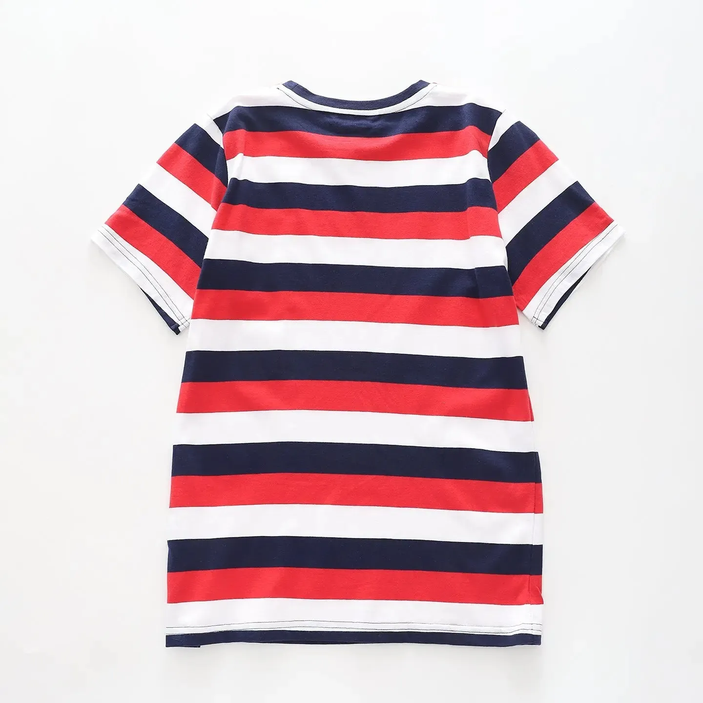 Older Boys Sports Striped Tee