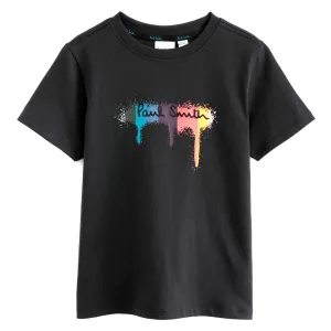 Paul Smith Junior PS Drip Graphic Tee
