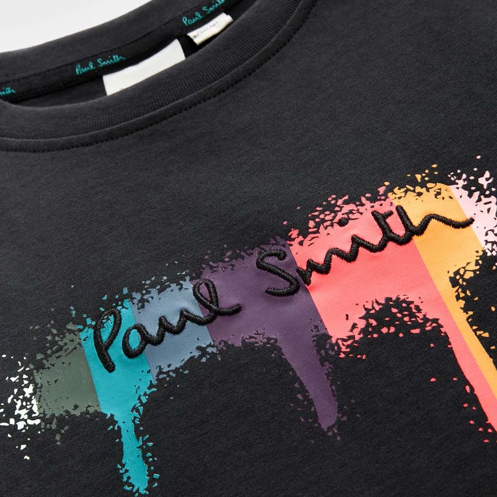 Paul Smith Junior PS Drip Graphic Tee