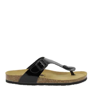 Plakton 181671 Black Thong Sandals